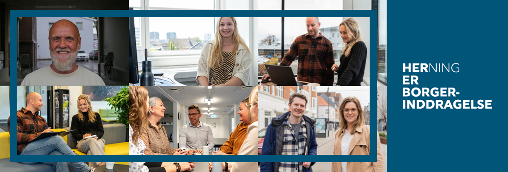 Billedet viser Herning Kommune i en given situation. Klik for at gå til Herning Kommune forside.